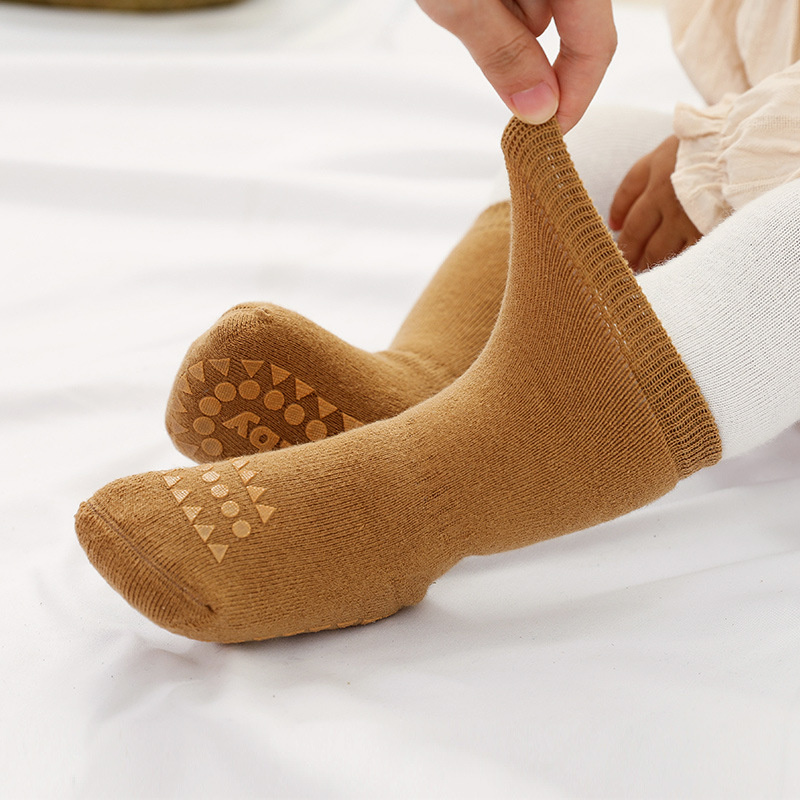 Thickened Kids Floor Socks Tod - Unisex Baby Socks Non Slip 评论和价格