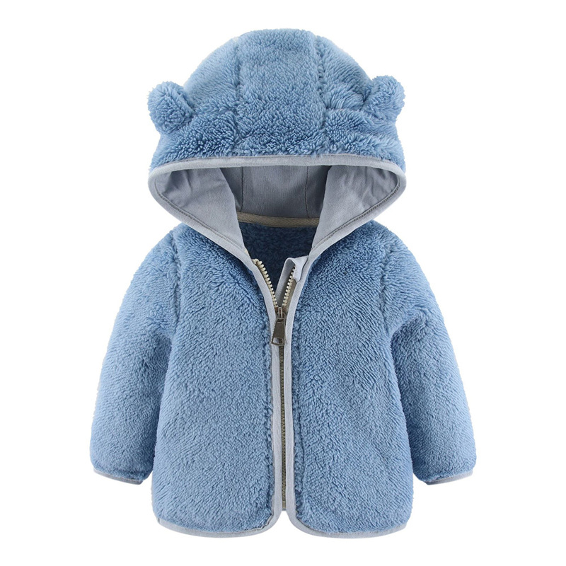 Autumn Baby Clothing Winter Ne - Toddler Boy Winter Fleece Jacket 评论和价格