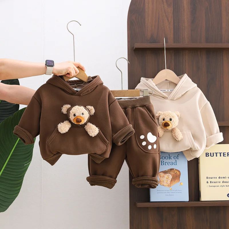 New Winter Baby Clothes Set Ch - Toddler Boy Winter Fleece Jacket 评论和价格