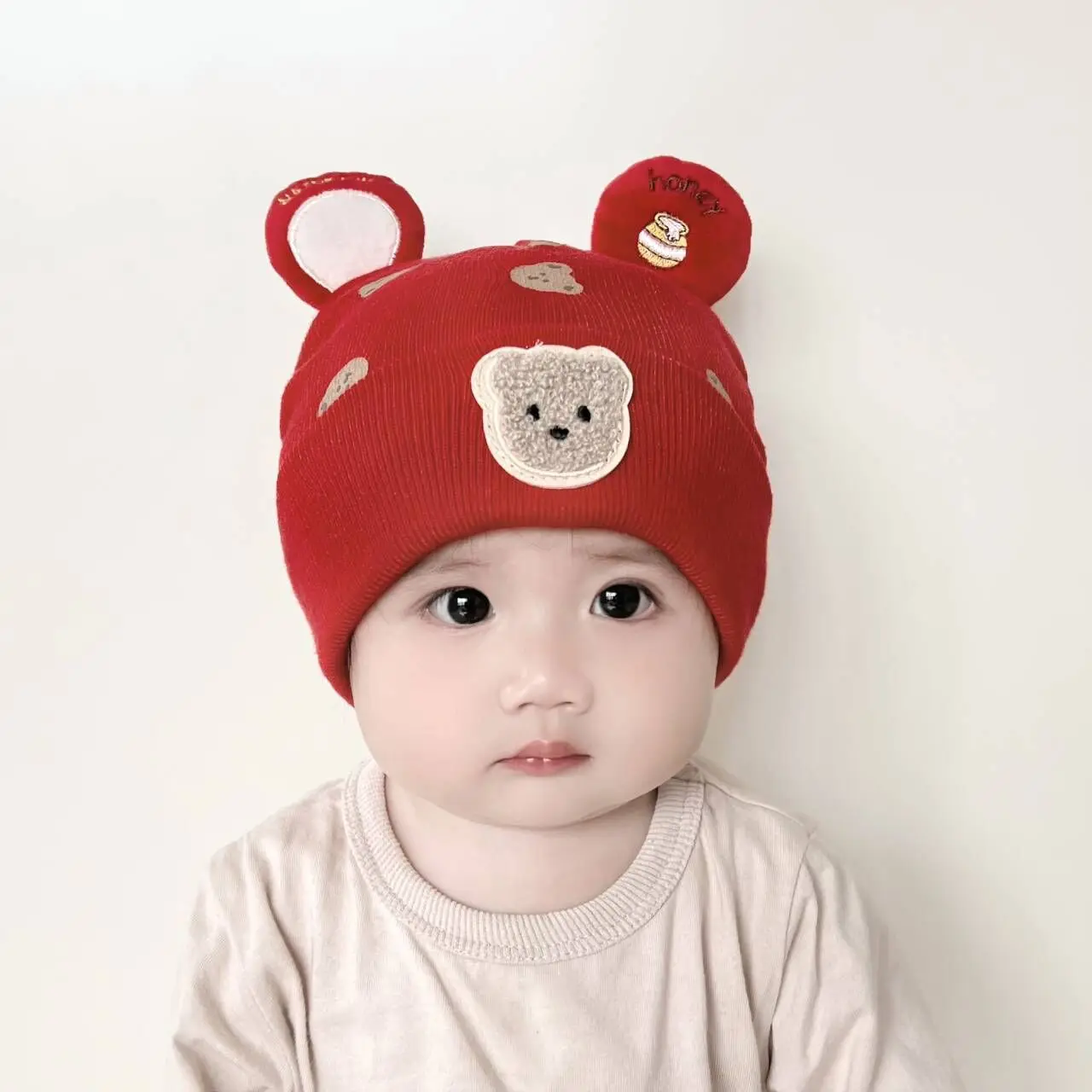 Wnter Warm Baby Beanie Hat Cut - Infant Beanie Hat With Ears 评论和价格